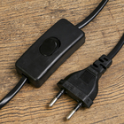 Лампа настольная с абажуром Е14 40Вт 220В "Шар жизни" черный 22х22х34см - Фото 5