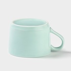 Кружка с фигуркой на дне «Зверята. Панда», 250 мл, 11.5×9×6.5 см, керамика, бирюзовая - Фото 4