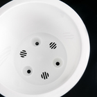 Горшок для цветов со вставкой «Орион», 3,5 л, цвет серый - фото 28175530