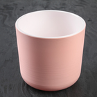 Горшок со вставкой «Лион», 3 л, цвет розово-белый - Фото 1