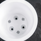 Горшок со вставкой «Сити», 1,3 л, цвет антрацит - фото 28083776