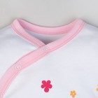 Комбинезон Крошка Я "Маленький цветочек" рост 86-92 см, ( р-р 28), белый - Фото 2