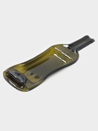 Тарелка из бутылки «Селена», 30×15.5 см, стекло, зелёная - Фото 2