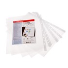 Файл - вкладыш ErichKrause Standard Plus, А4, 40 мкм, тиснение, вертикальный, 10 штук - Фото 7