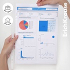 Файл - вкладыш ErichKrause Standard Plus, А4, 40 мкм, тиснение, вертикальный, 10 штук - Фото 5