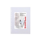 Файл - вкладыш ErichKrause Fizzy Clear, А4, 40 мкм, прозрачный, тиснение «апельсиновая корка», вертикальный, вмещает до 50 листов, 100 штук - Фото 7