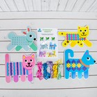 Набор вышивания для малышей «Домашние животные» + нитки - Фото 2