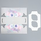 Коробка для капкейков, кондитерская упаковка, 2 ячейки «Самого прекрасного тебе», 16 х 8 х 10 см - Фото 6