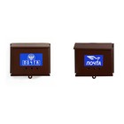 Ящик почтовый без замка (с петлёй), горизонтальный «Письмо», коричневый - Фото 11