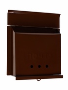 Ящик почтовый без замка (с петлёй), горизонтальный «Письмо», коричневый - Фото 17