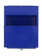 Ящик почтовый без замка (с петлёй), вертикальный, «Почта», синий - Фото 13