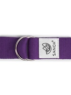 Ремень для йоги Sangh, 180×4 см, цвет фиолетовый - Фото 16