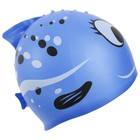 Шапочка для плавания детская ONLYTOP, силиконовая, обхват 46-52 см, цвета МИКС - фото 8430884