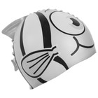 Шапочка для плавания детская ONLYTOP, силиконовая, обхват 46-52 см, цвета МИКС - фото 8430886