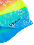 Шапочка для плавания взрослая ONLYTOP Swim, силиконовая, обхват 54-60 см, цвета МИКС - Фото 5