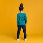 Джемпер для девочки MINAKU «Звезда», рост 110-116 см, цвет изумрудный - Фото 3