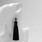 Серьги ассорти «Кисти» муранское стекло, цвет чёрный, L кисти 8.5 см - Фото 2