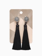 Клипсы для ушей QF «Кисти», цвет чёрный, L кисти 7 см - Фото 4