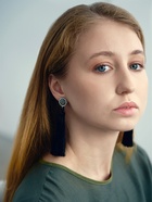 Клипсы для ушей QF «Кисти», цвет чёрный, L кисти 7 см - Фото 6