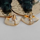 Серьги ассорти «Кисти» хинди, цвет зелёный в золоте, L кисти 8 см - Фото 2