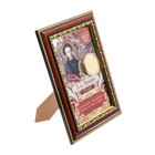 Подарочное панно с монетой "А.С. Пушкин", 15 х 20 см - Фото 3