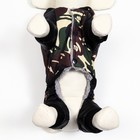 Комбинезон для собак на меховом подкладе с капюшоном, размер M (ДС 26, ОШ 32, ОГ 44 см - Фото 7