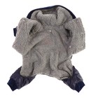 Комбинезон на меховом подкладе с капюшоном, размер L (ДС 27, ОШ 38 см) - Фото 8