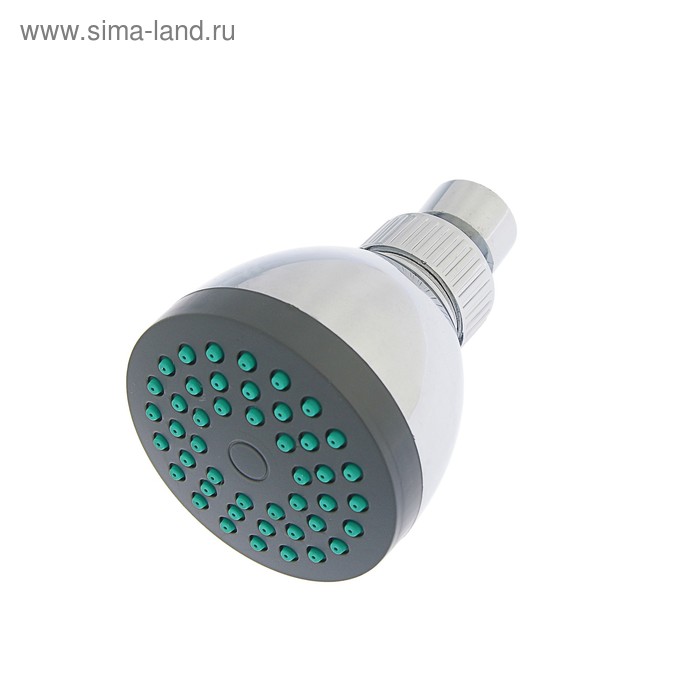 Лейка стационарная, 1 режим, с зелёными вставками, пластик - Фото 1