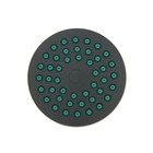 Лейка стационарная, 1 режим, с зелёными вставками, пластик - Фото 2