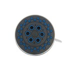 Лейка стационарная, 3 режима, с голубыми вставками, пластик - Фото 2