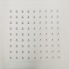 Лейка стационарная, квадратная, 15 х15 см, 1 режим, пластик, цвет синий/хром - Фото 3