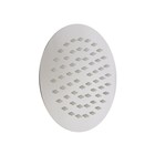 Лейка стационарная, круглая, d=15 см, 1 режим, полированная нержавеющая сталь 304 - Фото 2