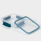 Контейнер пищевой герметичный Butterfly, 800 мл, пластик, прозрачный, крышка МИКС - Фото 3