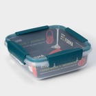 Контейнер пищевой герметичный Butterfly, 800 мл, пластик, прозрачный, крышка МИКС - Фото 5