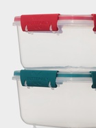 Контейнер пищевой герметичный Butterfly, 1.2 л, пластик, прозрачный, крышка МИКС - Фото 9