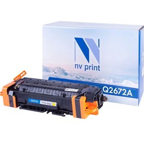 Картридж NVP HP Q2672A, для HP LaserJet Color, 4000k, совместимый