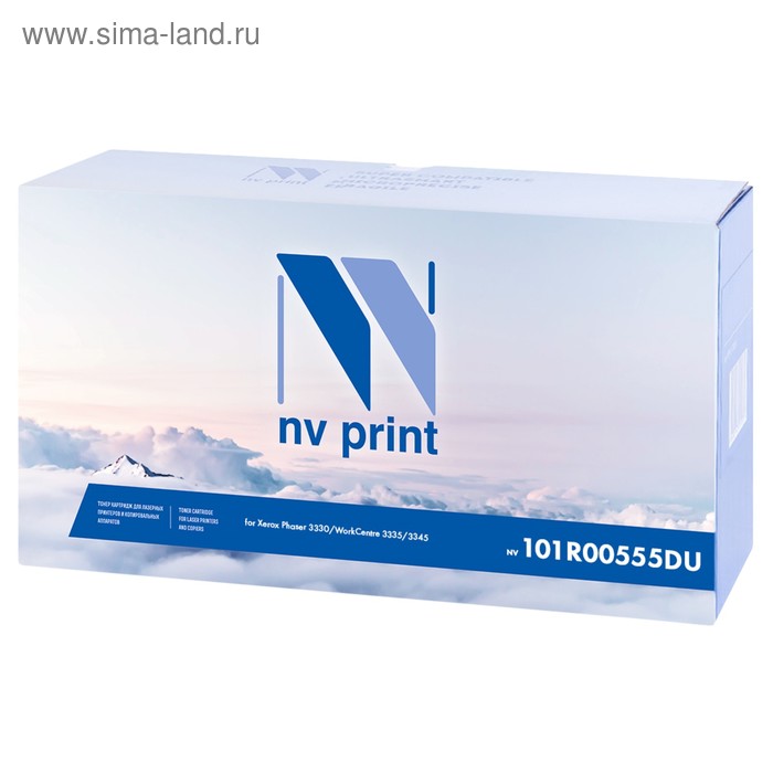 Картридж NV PRINT NV-101R00555 DU для Phaser 3330/WorkCentre 3335/3345 (30000k), черный - Фото 1