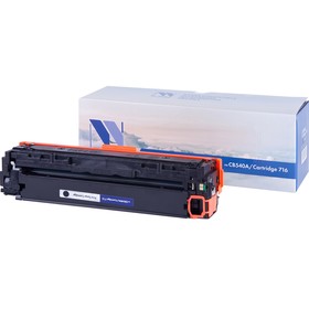 Картридж NV PRINT NV-CB540A/NV-716 для HP CP1215/CM1312 и Canon LBP5050 (2200k), черный