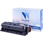 Картридж NVP NV-CF031A, для HP LaserJet Color, 12500k, совместимый, голубой - фото 51430711