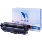 Картридж NVP NV-CF032A, для HP LaserJet Color, 12500k, совместимый, желтый - фото 51430712