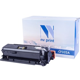 Картридж NVP NV-CF332A, для HP LaserJet Color, 15000k, совместимый, желтый