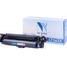 Картридж NVP NV-CF363X, для HP LaserJet Color/Flow, 9500k, совместимый, пурпурный - фото 298116423