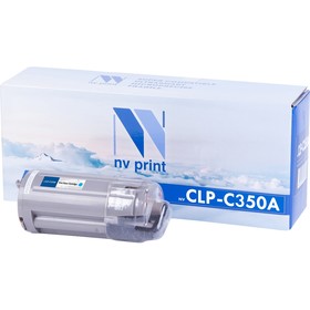 Картридж NVP NV-CLP-C350A, для Samsung, 2000k, совместимый, голубой