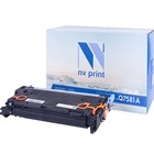 Картридж NVP NV-Q7581A, для HP LaserJet Color, 6000k, совместимый, голубой - фото 51430769