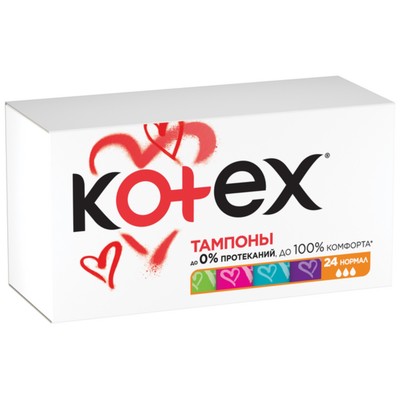 Тампоны Kotex Normal, 24 шт.