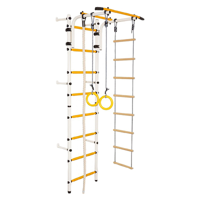 Детский спортивный комплекс Юный Атлет «Пристенный», 600 × 900 × 2200 мм, цвет белый