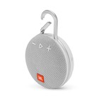 Портативная колонка JBL Clip 3, 3 Вт, Bluetooth, 1000 мАч, водонепроницаемая, белая - Фото 2