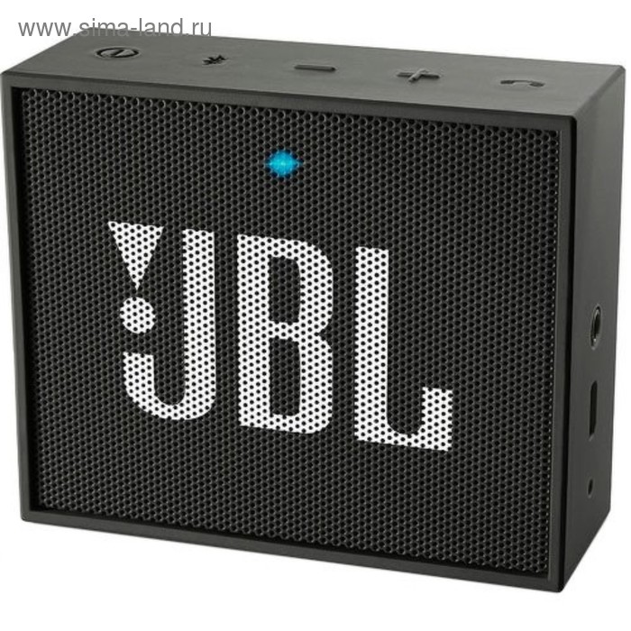 Портативная колонка JBL Go, 3 Вт, Bluetooth, 600 мАч, черная - Фото 1