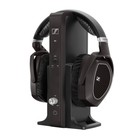 Наушники Sennheiser RS 185, беспроводн., радиоканальн., работа до 18 ч., цвет черн-серебрист   40713 - Фото 2