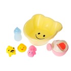 Набор игрушек для ванны «Крошка Я» с лейкой, цвет МИКС - Фото 3